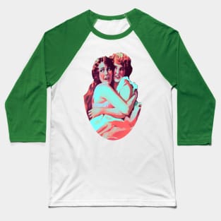 Girls hugging close friends Baseball T-Shirt